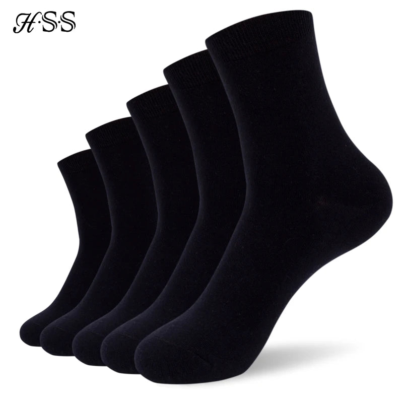 10 Pairs Men’s Cotton Socks – Soft, Breathable Business & Casual Long Socks, Plus Size 7–14