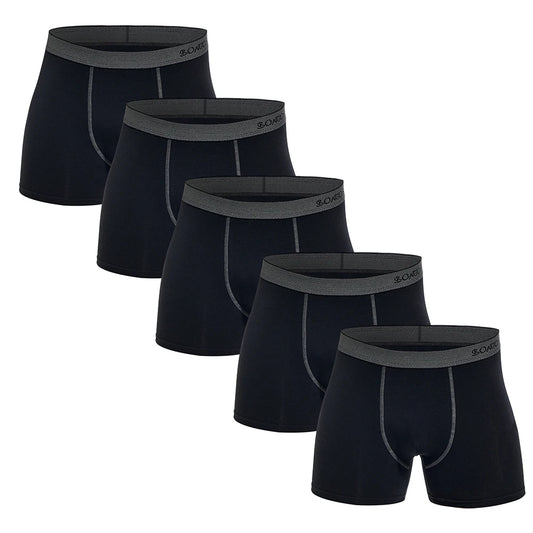 Premium Cotton Fit – Men’s 5-Pack Boxer Set