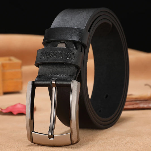 Luxury Genuine Leather Belt for Men – Classic Designer Style