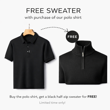 Men’s Premium Polo & Quarter Zip Jumper Set – Modern, Comfortable & Stylish